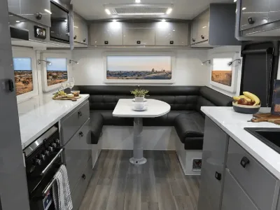 Best caravan layouts: café, club lounge or centre bathroom?